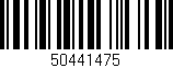 Código de barras (EAN, GTIN, SKU, ISBN): '50441475'