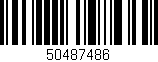 Código de barras (EAN, GTIN, SKU, ISBN): '50487486'