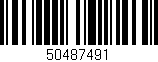 Código de barras (EAN, GTIN, SKU, ISBN): '50487491'