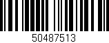 Código de barras (EAN, GTIN, SKU, ISBN): '50487513'