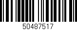 Código de barras (EAN, GTIN, SKU, ISBN): '50487517'