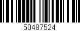Código de barras (EAN, GTIN, SKU, ISBN): '50487524'