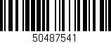 Código de barras (EAN, GTIN, SKU, ISBN): '50487541'