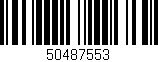 Código de barras (EAN, GTIN, SKU, ISBN): '50487553'