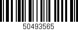 Código de barras (EAN, GTIN, SKU, ISBN): '50493565'
