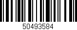 Código de barras (EAN, GTIN, SKU, ISBN): '50493584'