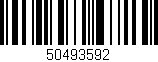 Código de barras (EAN, GTIN, SKU, ISBN): '50493592'