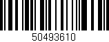 Código de barras (EAN, GTIN, SKU, ISBN): '50493610'
