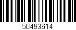 Código de barras (EAN, GTIN, SKU, ISBN): '50493614'