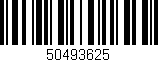 Código de barras (EAN, GTIN, SKU, ISBN): '50493625'