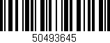 Código de barras (EAN, GTIN, SKU, ISBN): '50493645'