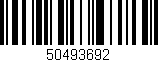 Código de barras (EAN, GTIN, SKU, ISBN): '50493692'