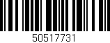 Código de barras (EAN, GTIN, SKU, ISBN): '50517731'