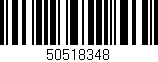 Código de barras (EAN, GTIN, SKU, ISBN): '50518348'