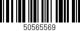 Código de barras (EAN, GTIN, SKU, ISBN): '50565569'
