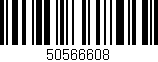 Código de barras (EAN, GTIN, SKU, ISBN): '50566608'