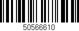 Código de barras (EAN, GTIN, SKU, ISBN): '50566610'