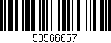 Código de barras (EAN, GTIN, SKU, ISBN): '50566657'