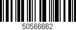 Código de barras (EAN, GTIN, SKU, ISBN): '50566662'