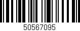Código de barras (EAN, GTIN, SKU, ISBN): '50567095'