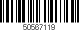 Código de barras (EAN, GTIN, SKU, ISBN): '50567119'