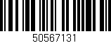 Código de barras (EAN, GTIN, SKU, ISBN): '50567131'