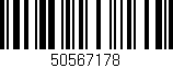 Código de barras (EAN, GTIN, SKU, ISBN): '50567178'