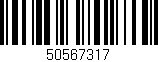 Código de barras (EAN, GTIN, SKU, ISBN): '50567317'