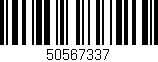 Código de barras (EAN, GTIN, SKU, ISBN): '50567337'