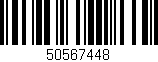 Código de barras (EAN, GTIN, SKU, ISBN): '50567448'