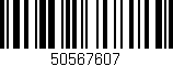 Código de barras (EAN, GTIN, SKU, ISBN): '50567607'