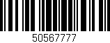 Código de barras (EAN, GTIN, SKU, ISBN): '50567777'