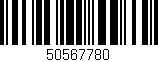 Código de barras (EAN, GTIN, SKU, ISBN): '50567780'