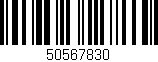 Código de barras (EAN, GTIN, SKU, ISBN): '50567830'