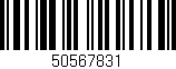Código de barras (EAN, GTIN, SKU, ISBN): '50567831'