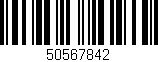 Código de barras (EAN, GTIN, SKU, ISBN): '50567842'