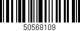 Código de barras (EAN, GTIN, SKU, ISBN): '50568109'