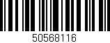 Código de barras (EAN, GTIN, SKU, ISBN): '50568116'
