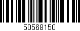 Código de barras (EAN, GTIN, SKU, ISBN): '50568150'