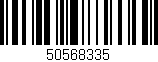Código de barras (EAN, GTIN, SKU, ISBN): '50568335'