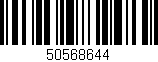 Código de barras (EAN, GTIN, SKU, ISBN): '50568644'