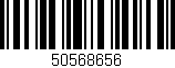 Código de barras (EAN, GTIN, SKU, ISBN): '50568656'