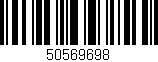 Código de barras (EAN, GTIN, SKU, ISBN): '50569698'