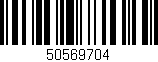 Código de barras (EAN, GTIN, SKU, ISBN): '50569704'