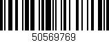 Código de barras (EAN, GTIN, SKU, ISBN): '50569769'