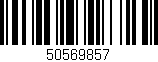 Código de barras (EAN, GTIN, SKU, ISBN): '50569857'