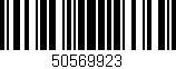 Código de barras (EAN, GTIN, SKU, ISBN): '50569923'