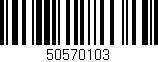 Código de barras (EAN, GTIN, SKU, ISBN): '50570103'