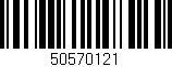 Código de barras (EAN, GTIN, SKU, ISBN): '50570121'