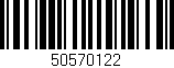 Código de barras (EAN, GTIN, SKU, ISBN): '50570122'